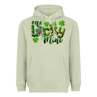 Matcha St. Patrick's Day One Lucky Mini Heavyweight Hoodie - RanaPortraitStore