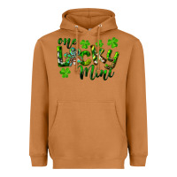 Meerkat St. Patrick's Day One Lucky Mini Heavyweight Hoodie - RanaPortraitStore