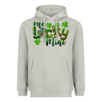 Moon Dust St. Patrick's Day One Lucky Mini Heavyweight Hoodie - RanaPortraitStore