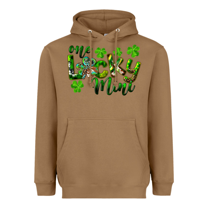 St. Patrick's Day One Lucky Mini Heavyweight Hoodie by RanaPortraitStore | Teevron