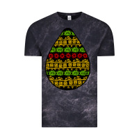 Cloud Black african masks teardrop Vintage Tee - BundleAndBundleShop