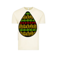 Vintage Arctic african masks teardrop Vintage Tee - BundleAndBundleShop