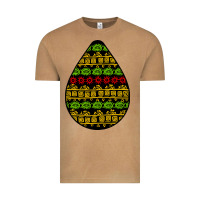 Vintage Camel african masks teardrop Vintage Tee - BundleAndBundleShop