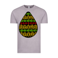 Vintage Zinc african masks teardrop Vintage Tee - BundleAndBundleShop