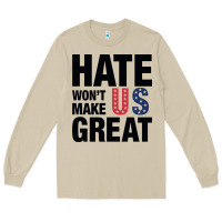 Mushroom hate won't make us great black Long Sleeve Tee - artisFamous