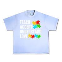 Grape Ice Teach Accept Understand Love Urban Heavy Tee - CowhideDigitalArt