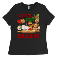 Let's Get Baked Ladies Tee | Teevron