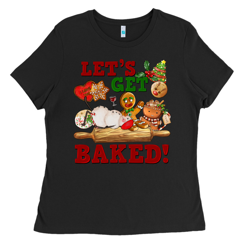 Let's Get Baked Ladies Tee by FaDigitalArtStudio | Teevron