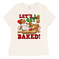 Bone let's get baked Ladies Tee - FaDigitalArtStudio