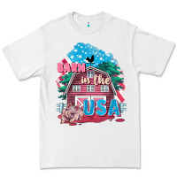 White Barn in the USA Premium Tee - FaDigitalArtStudio