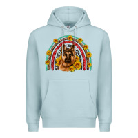 Blue Mist german shepherd rainbow Premium Hoodie - Artiststas