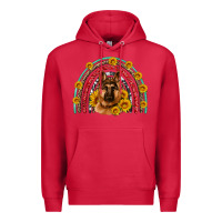 Cardinal german shepherd rainbow Premium Hoodie - Artiststas
