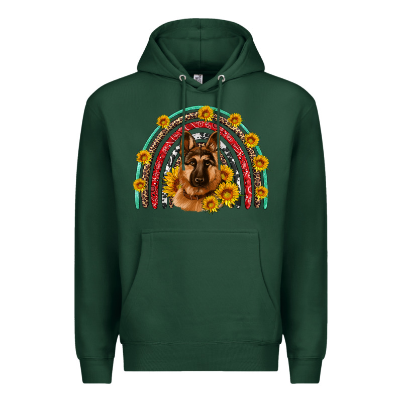 German Shepherd Rainbow Premium Hoodie by Artiststas | Teevron