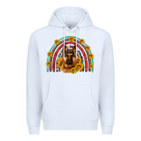 White german shepherd rainbow Premium Hoodie - Artiststas