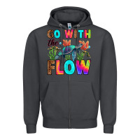 Smoke go with the flow Zipper Hoodie - RanaPortraitStore