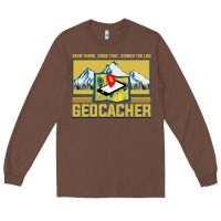 Chestnut Geocaching, geocaching travel bug, geocache, Long Sleeve Tee - artisFamous