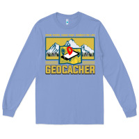 Colony Blue Geocaching, geocaching travel bug, geocache, Long Sleeve Tee - artisFamous