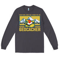 Smoke Geocaching, geocaching travel bug, geocache, Long Sleeve Tee - artisFamous