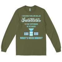 Army Green Geocaching, funny geocacher, travel, Long Sleeve Tee - artisFamous