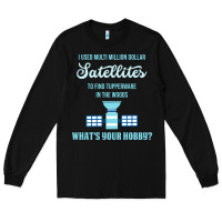Black Geocaching, funny geocacher, travel, Long Sleeve Tee - artisFamous