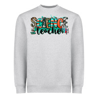 Heather Grey science teacher Heavyweight Sweatshirt - RanaPortraitStore