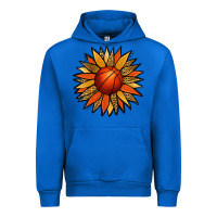 Cobalt Basketball Sunflower Urban Hoodie - Jasminsmagicworld