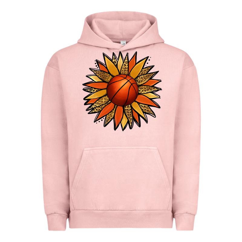 Basketball Sunflower Urban Hoodie by Jasminsmagicworld | Teevron