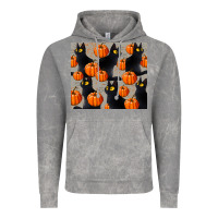 Cloud Rock black cat with pumpkins tumbler Vintage Hoodie - LillyAllenDesigns