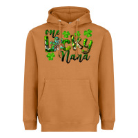 Meerkat St. Patrick's Day One Lucky Nana Heavyweight Hoodie - RanaPortraitStore