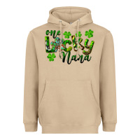 Mushroom St. Patrick's Day One Lucky Nana Heavyweight Hoodie - RanaPortraitStore