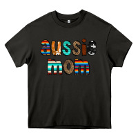 Asphalt Aussie mom Heavy Core Tee - CowCowDesign