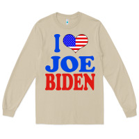 Mushroom i love joe biden Long Sleeve Tee - artisFamous
