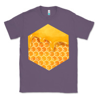 Lavender honeycomb fa element Classic Tee - FaDigitalArtStudio