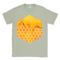 Matcha honeycomb fa element Classic Tee - FaDigitalArtStudio