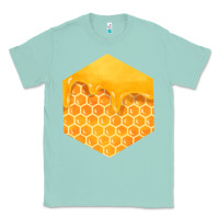 Seafoam honeycomb fa element Classic Tee - FaDigitalArtStudio