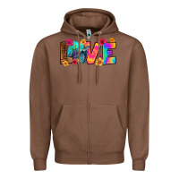 Chestnut turtle love Zipper Hoodie - RanaPortraitStore