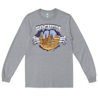 Heather Grey Bochum city Long Sleeve Tee - artisFamous