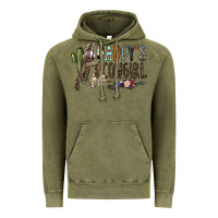 Vintage Olive daddy's girl Vintage Hoodie - SublimationCraftShop