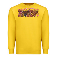 Lemon Xoxo highland cows Premium Sweatshirt - RanaPortraitStore