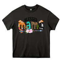 Asphalt Blessed Mama Heavy Core Tee - CowCowDesign