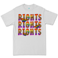 Dove Grey rights rights rights pride Premium Tee - FaDigitalArtStudio