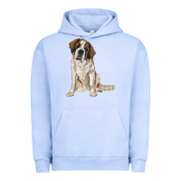 Pigment Grape Ice saint bernard Urban Hoodie - RanaPortraitStore