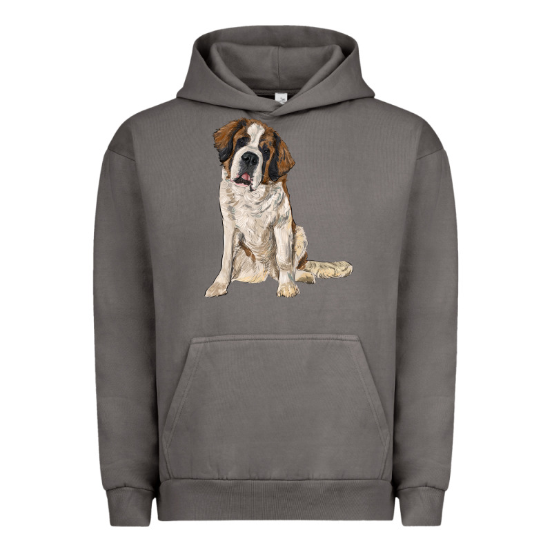 Saint Bernard Urban Hoodie by RanaPortraitStore | Teevron