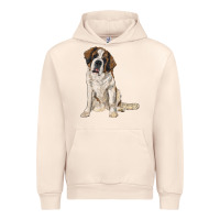 Sandshell saint bernard Urban Hoodie - RanaPortraitStore