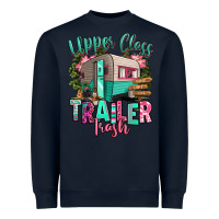 Navy upper class trailer trash Heavyweight Sweatshirt - RanaPortraitStore