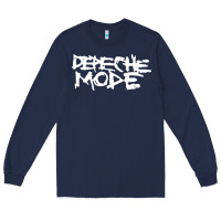Navy depeche mode Long Sleeve Tee - artisFamous