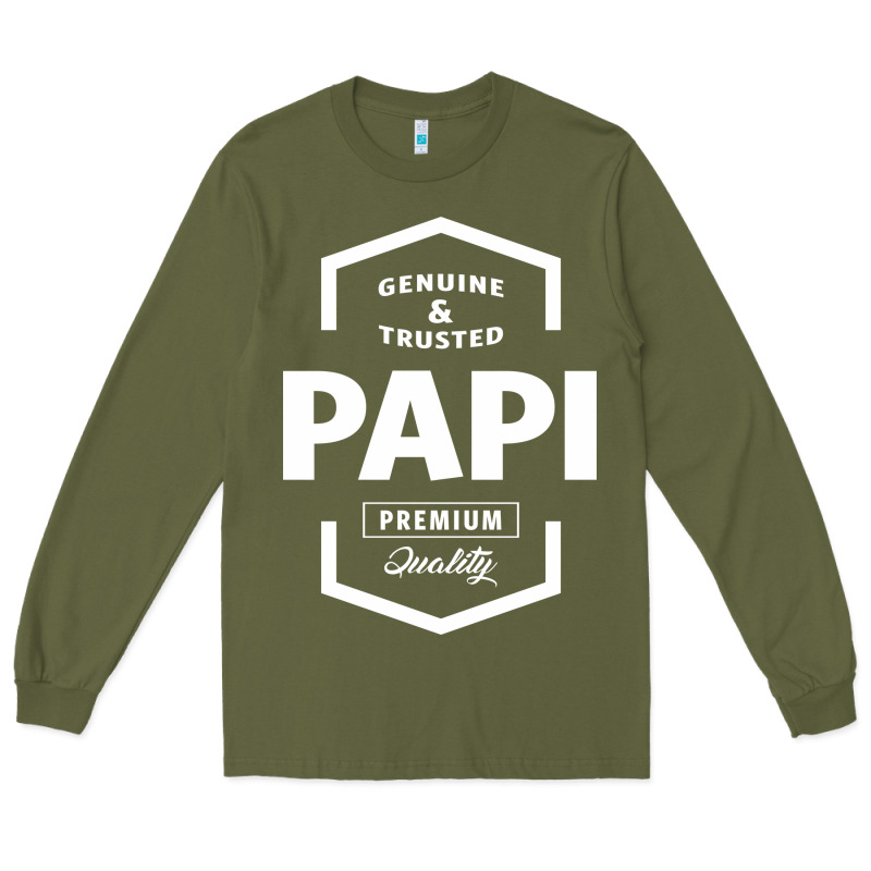 Papi Genuine Long Sleeve Tee by artisFamous | Teevron