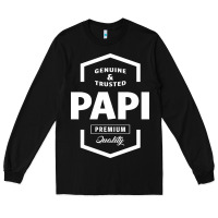 Black Papi Genuine Long Sleeve Tee - artisFamous