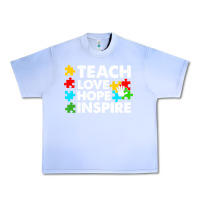 Grape Ice Teach Love Hope Inspire Urban Heavy Tee - CowhideDigitalArt