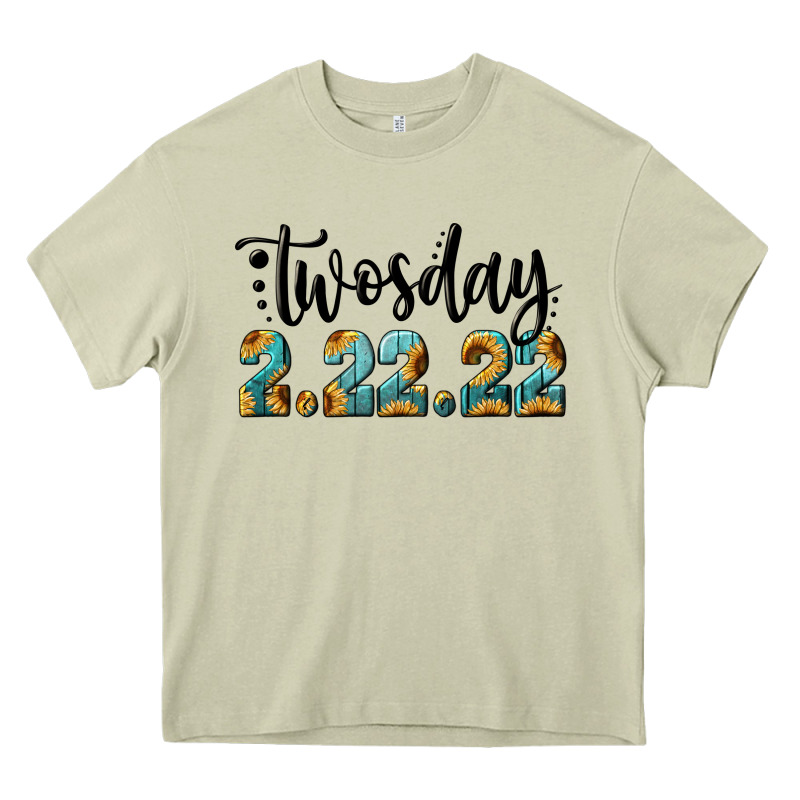2 22 22 Twosday Heavy Core Tee by RanaPortraitStore | Teevron